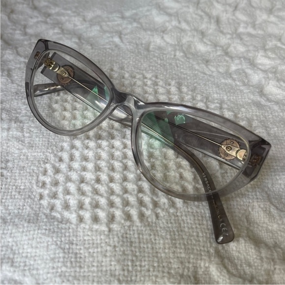 ? SALE ? Authentic & a Rare Find VERSACE Gray Glasses *need to replace lens* main image 11